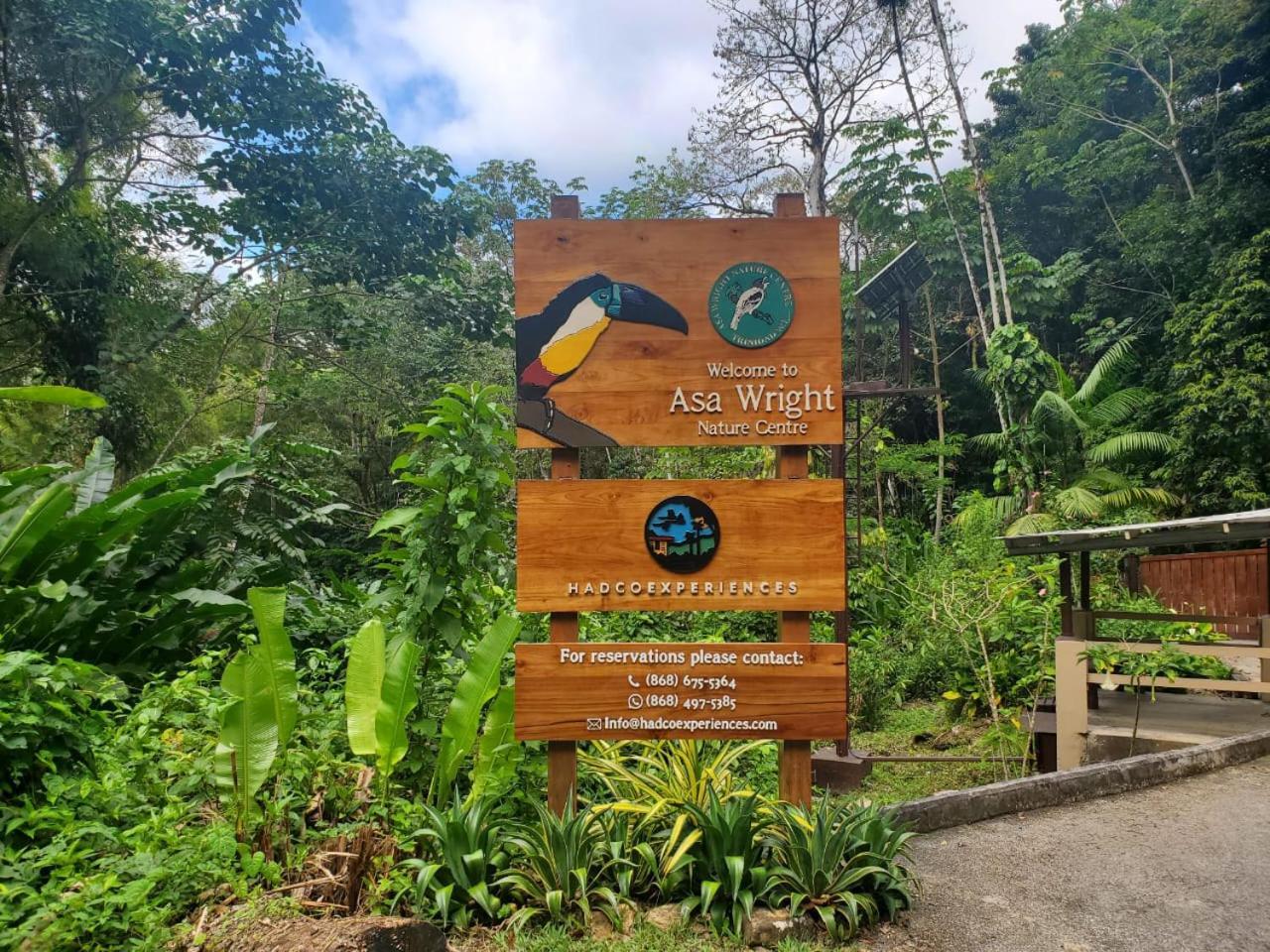 Hadco Experiences At Asa Wright Nature Centre Blanchisseuse Eksteriør bilde
